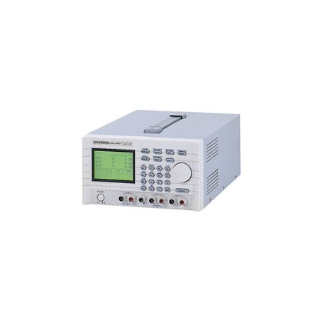 GW Instek PST-3202 - Fuente de Poder Programable Lineal de DC de Salida Triple 2x 0-32V 0-2A y 1x 0-6V 0-5A puerto RS232