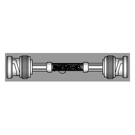 Cable BNC (macho-macho) de dos metros RG58 de 50 ohms de impedancia