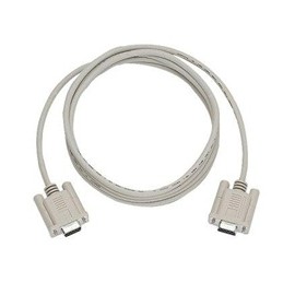 GW Instek GTL-232 Cable RS-232C, hembra de 9 pines a hembra de 9 pines, módem nulo